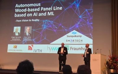 Siempelkamp and SMARTECH Partner to Present Revolutionary Prod-IQ · SmartPress Solution at the Recent European Wood-Based Panel Symposium and WMF
